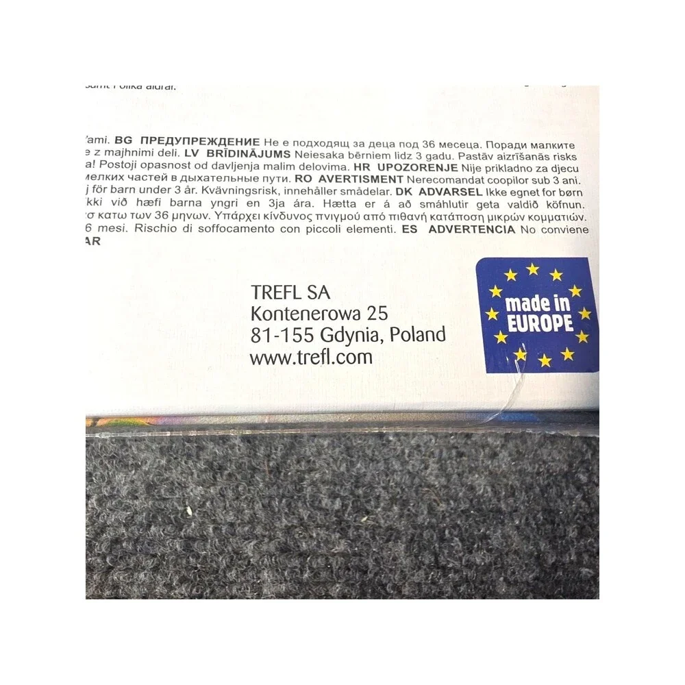 New Sealed Trefl Puzzle 1000 Pc  The blue bouquet Poland